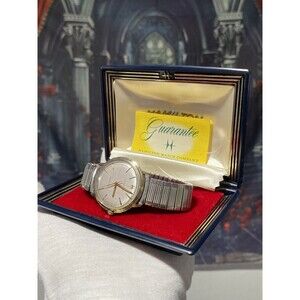 1964 Hamilton 10K Gold Filled Automatic Wrist Watch With Box